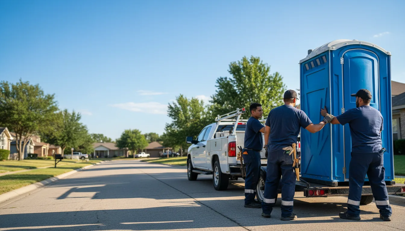 Portable Toilet Rental in Illinois near me